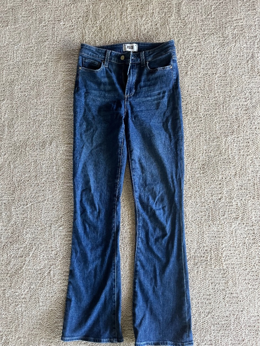 Paige Denim High Rise Laurel Canyon size 27